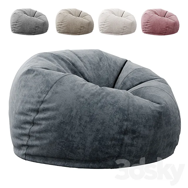 Bean Bag chair by Westelm 3DModel