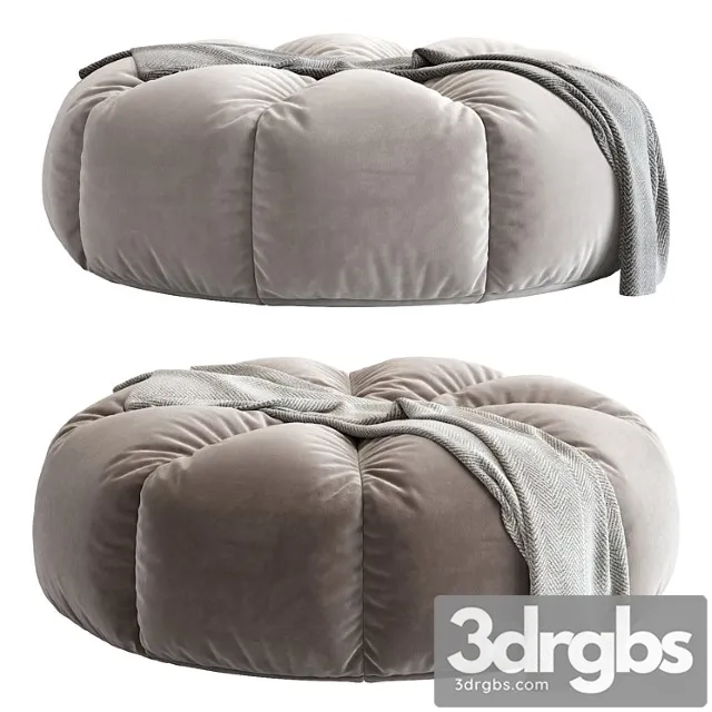 Bean bag chair n6 2 3D Model Free