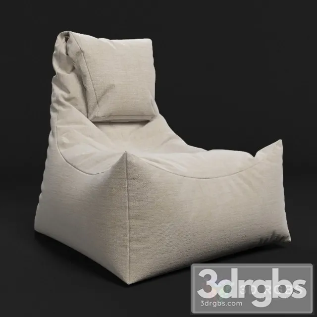 Bean Bag Home 3D Model Free