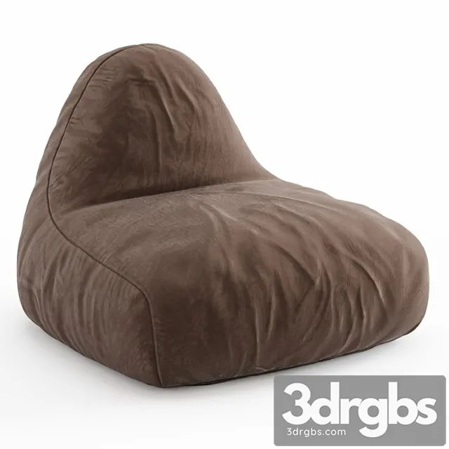 Bean bag lounger 3D Model Free