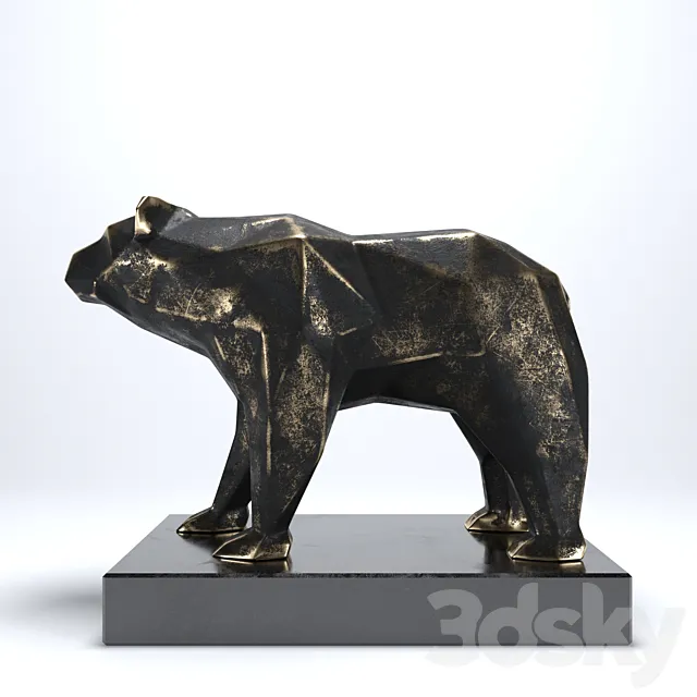 Bear Sculpture Free Download
