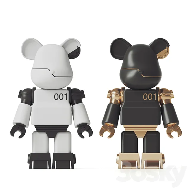 Bearbrick 3DModel