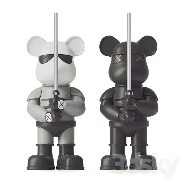 Bearbrick 3D Model