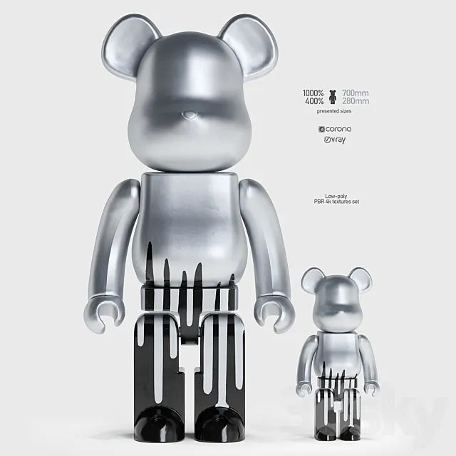 Bearbrick _ KRINK Free Download