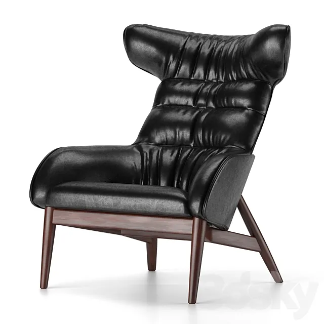 Beatrix Armchair 3D Model