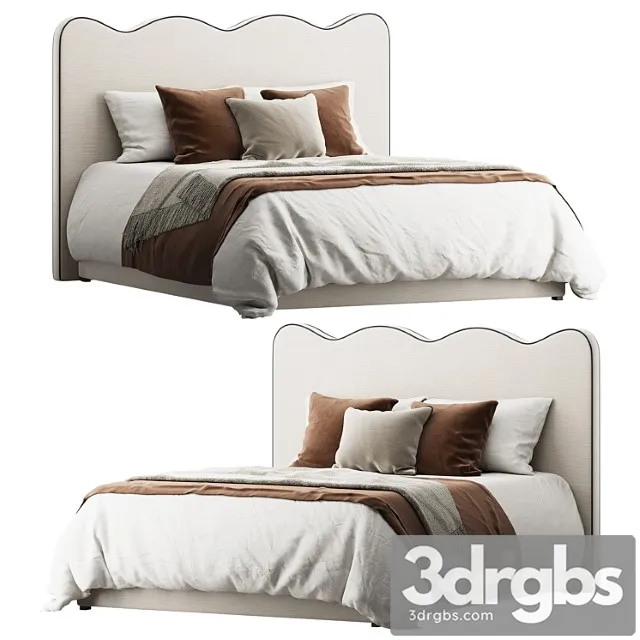 Beatrix Bed 3D Model Free