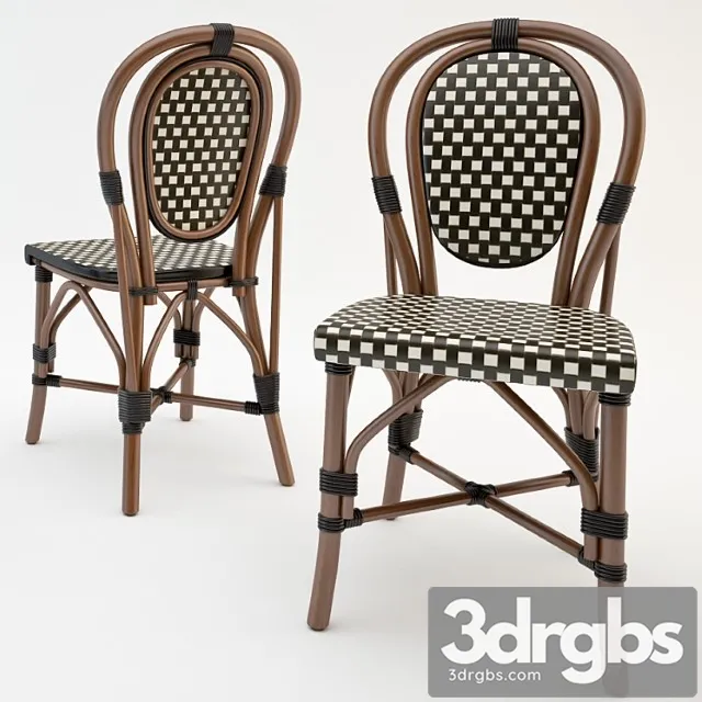 Beaufurn French Bistro Side Chair 3D Model Free
