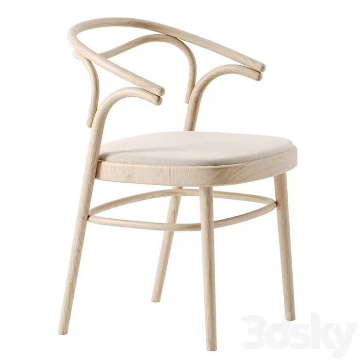 Beaulieu chair by Gebrueder Thonet Vienna 3D Model Free