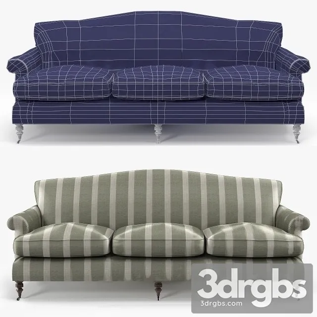 Beaumont Fletcher Wexford Sofa  3D Model Download