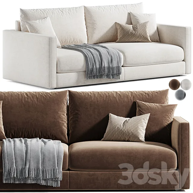 Beaumont sofa by Domkopa 3D Model