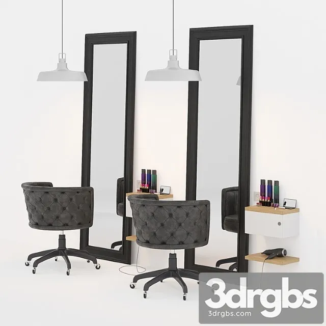 Beauty Salon 3D Model Free