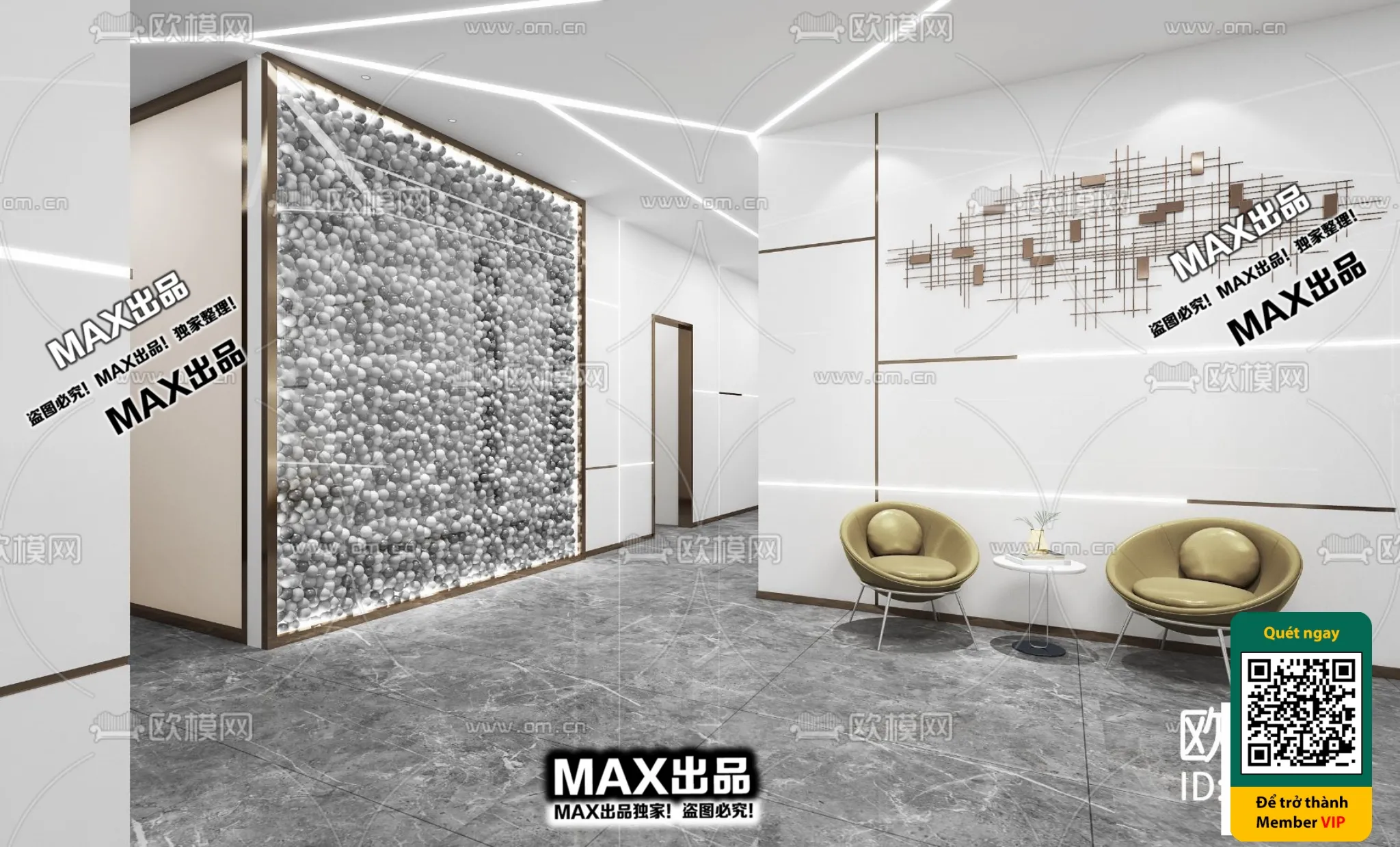 BEAUTY SALON – VRAY / CORONA – 3D MODEL – 4881
