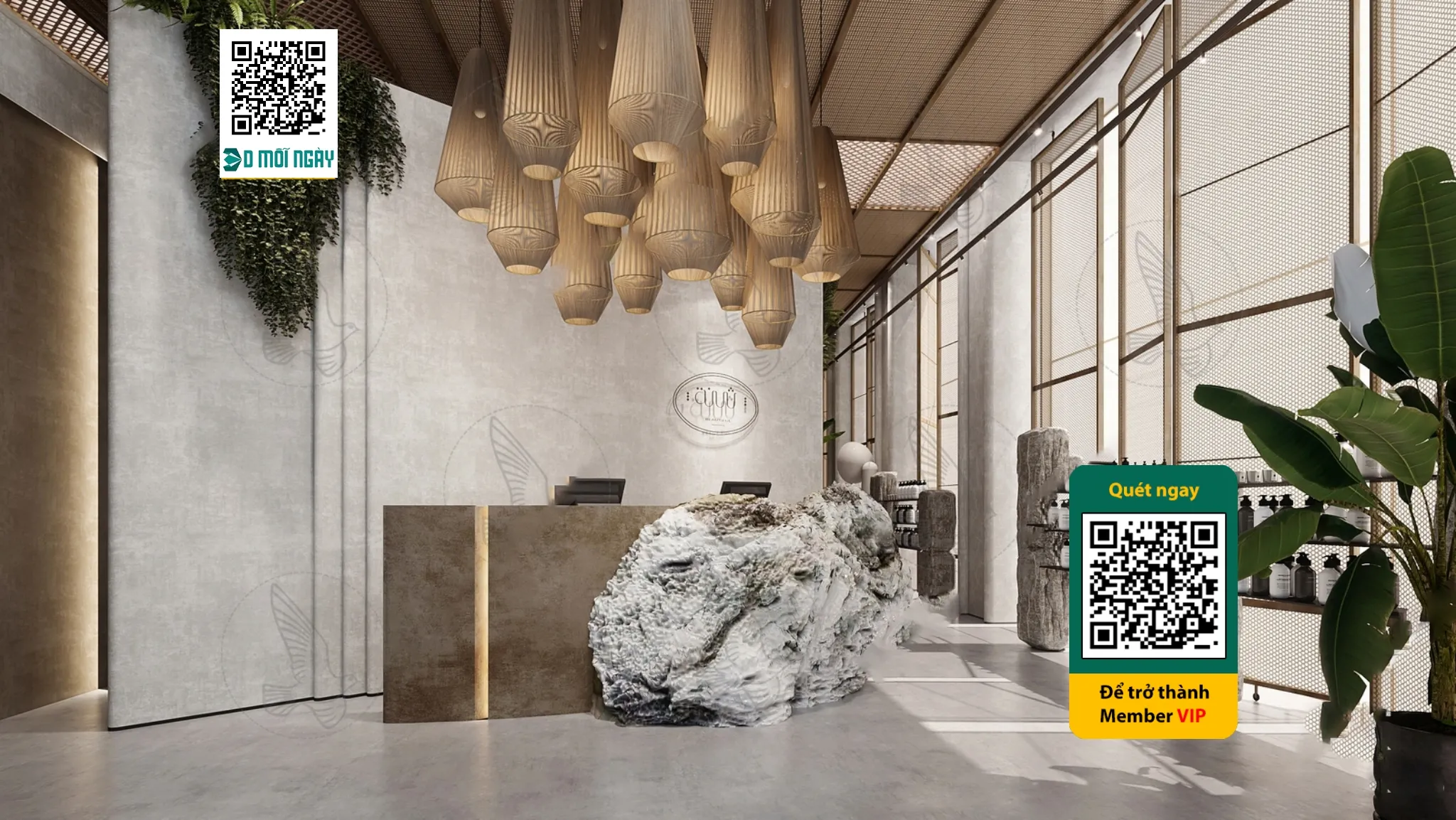 BEAUTY SALON - VRAY / CORONA - 3D MODEL - 4921