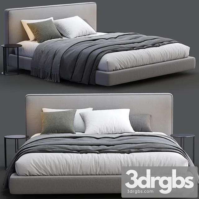 Bebitalia bed richard 2 3D Model Free