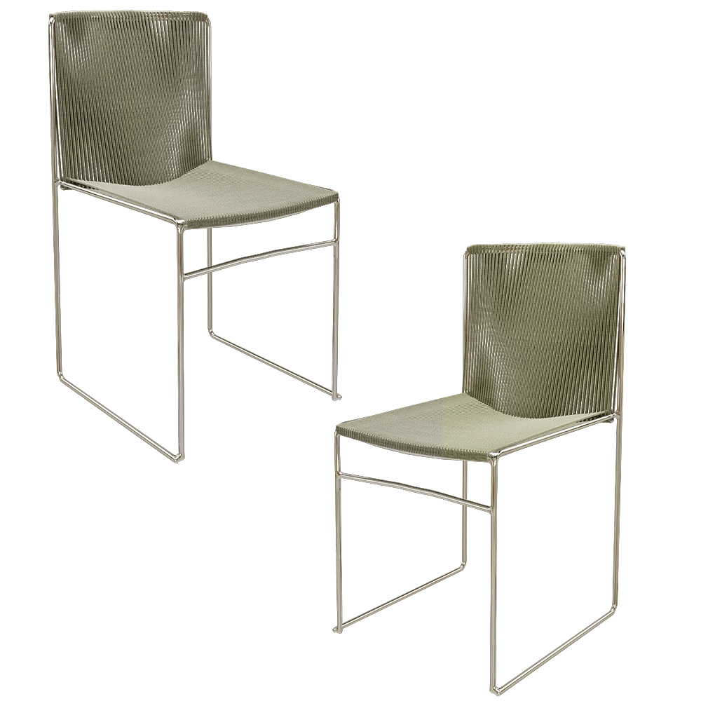 Bebo Objects - Chair Lyre 3D Model