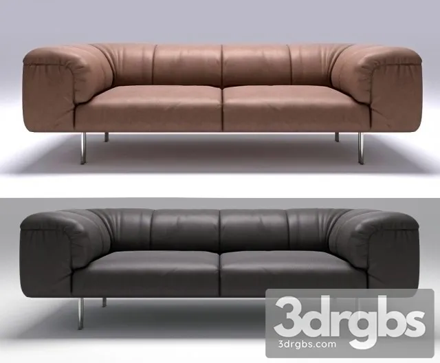 Bebop Modern Sofa 3D Model Free
