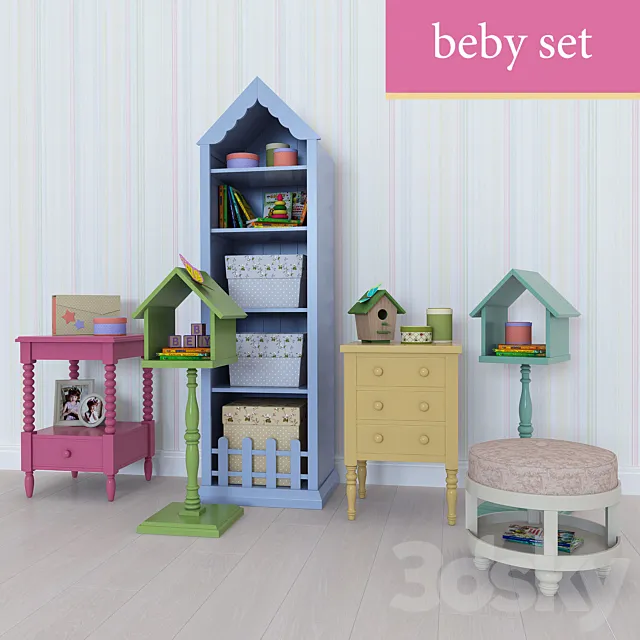 Beby set 3DModel