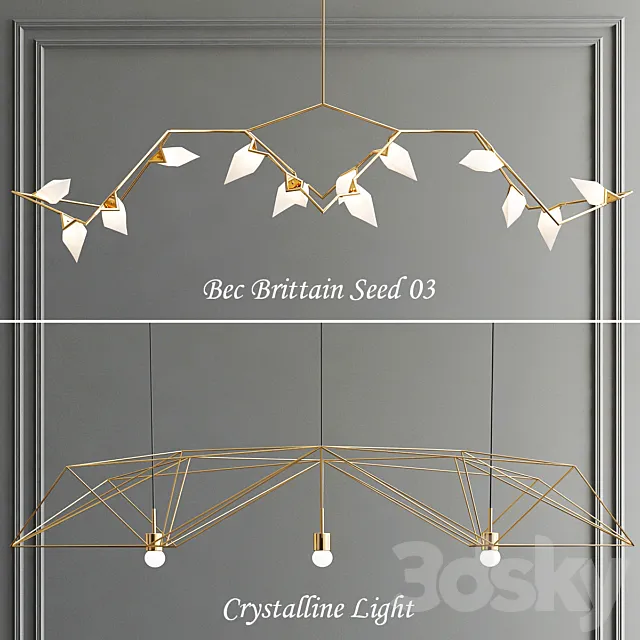 Bec Brittain Seed & Crystalline Light 3D Model
