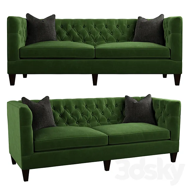 Becket sofa 3D Model