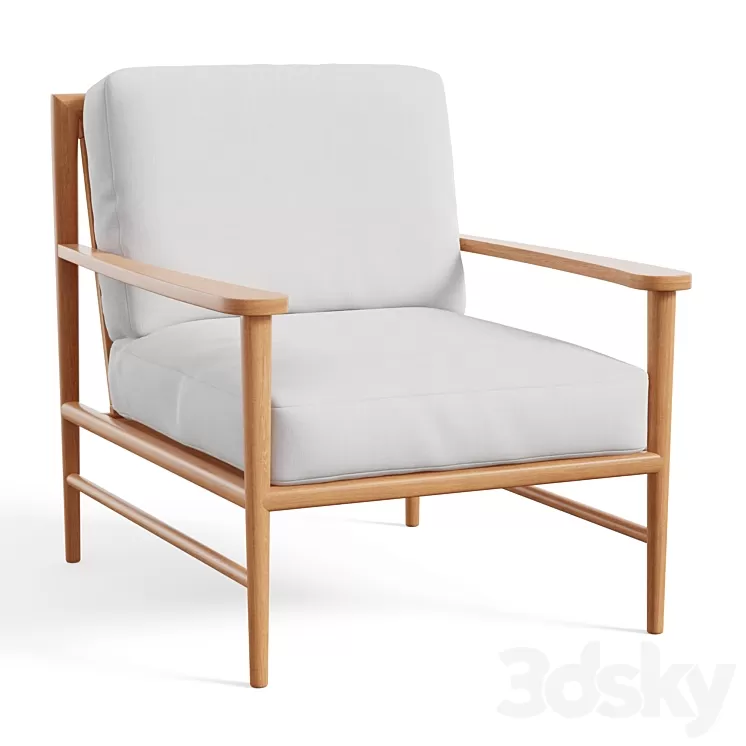 Beckett chair 3D Model Free