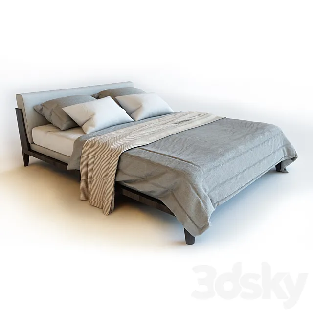 Bed 01 3DModel