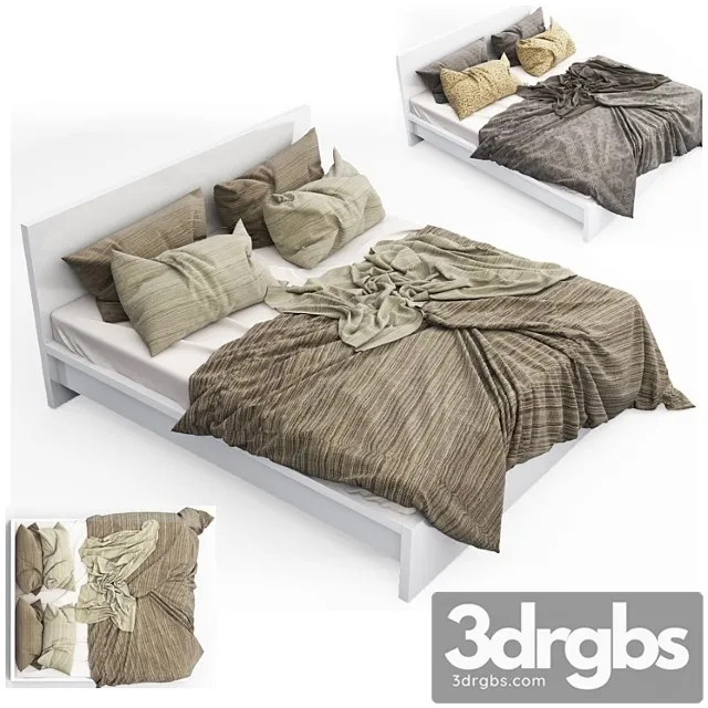 Bed 04 3D Model Free