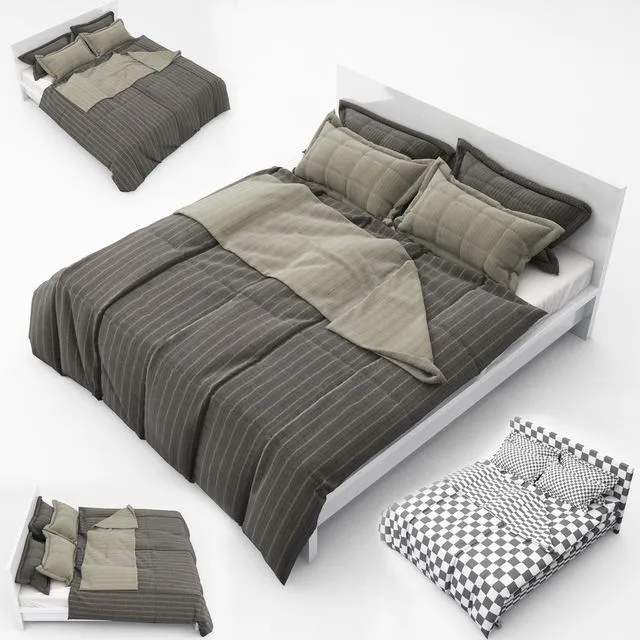 Bed 05 3D Model