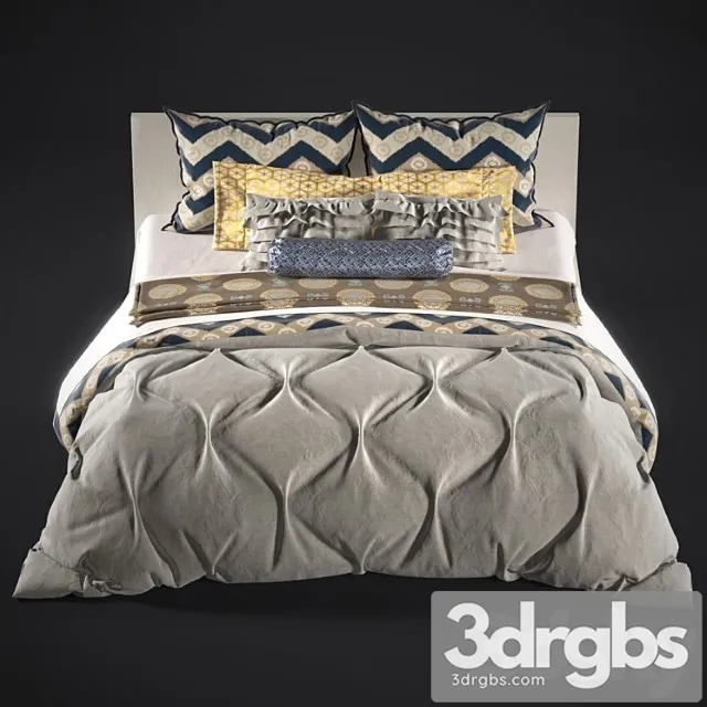 Bed 131 3D Model Free