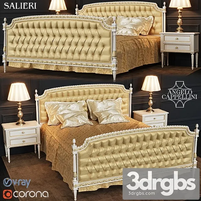 Bed 21 3D Model Free