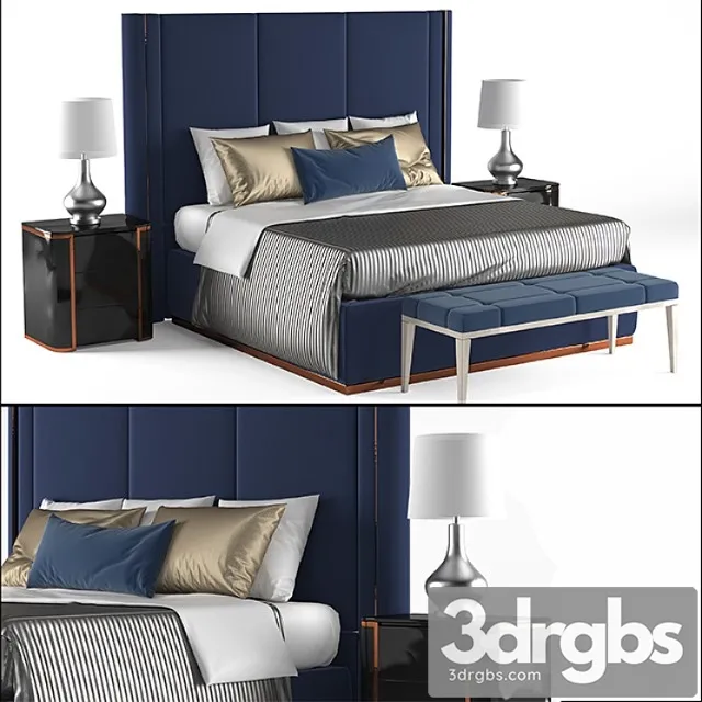 Bed 267 3D Model Free