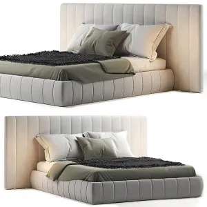 Bed 3D Download - Modern Style - 007