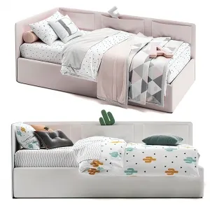 Bed 3D Download - Modern Style - 016