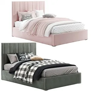 Bed 3D Download - Modern Style - 018