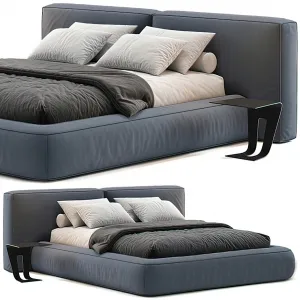 Bed 3D Download - Modern Style - 020