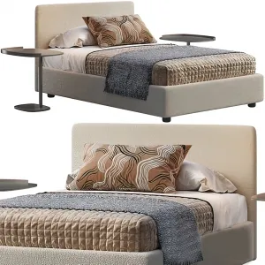 Bed 3D Download - Modern Style - 021