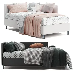 Bed 3D Download - Modern Style - 027