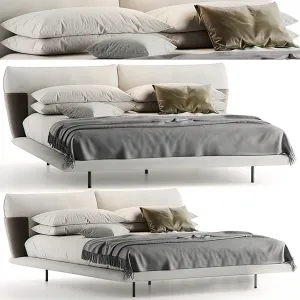 Bed 3D Download - Modern Style - 029