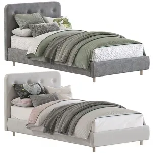 Bed 3D Download - Modern Style - 040