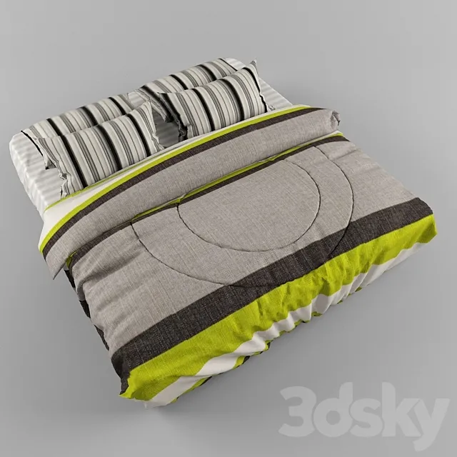 bed 3D Model
