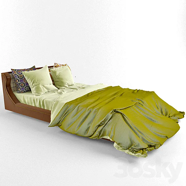 bed 3D Model