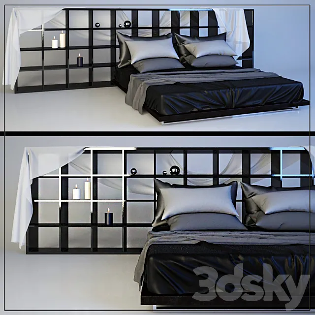 Bed 3D Model