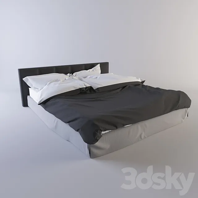 Bed 3D Model
