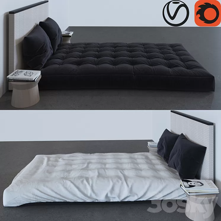 bed 3D Model