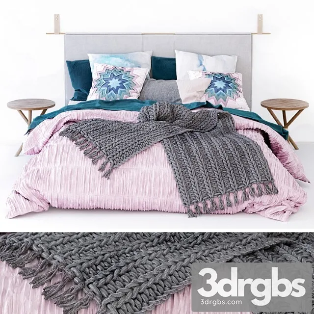 Bed Accesories 3 3D Model Free