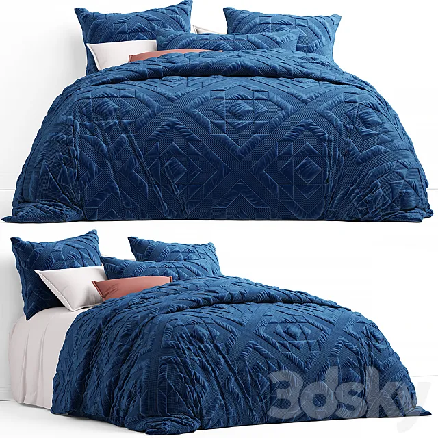 Bed adairs bed 3D Model