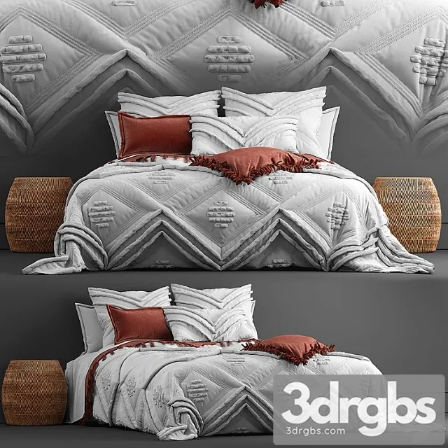 Bed Adairs Bed 5 3D Model Free