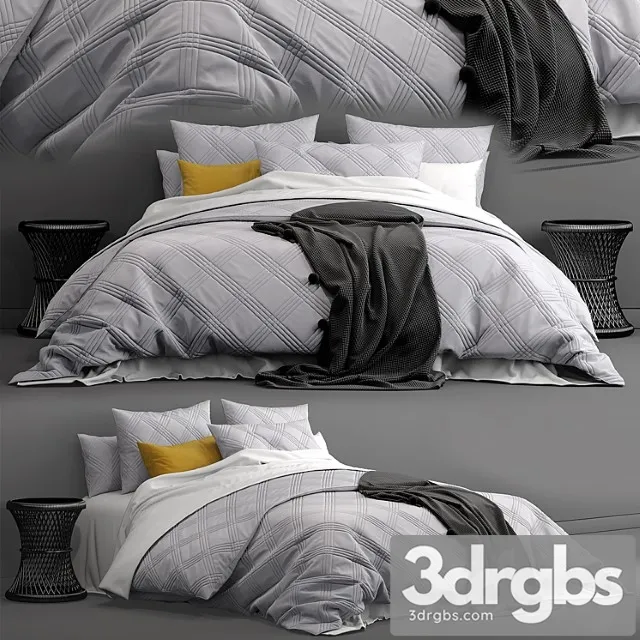 Bed adairs bed_2 2 3D Model Free