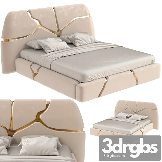 Bed After all Roberto Cavalli Elgon 3D Model Free