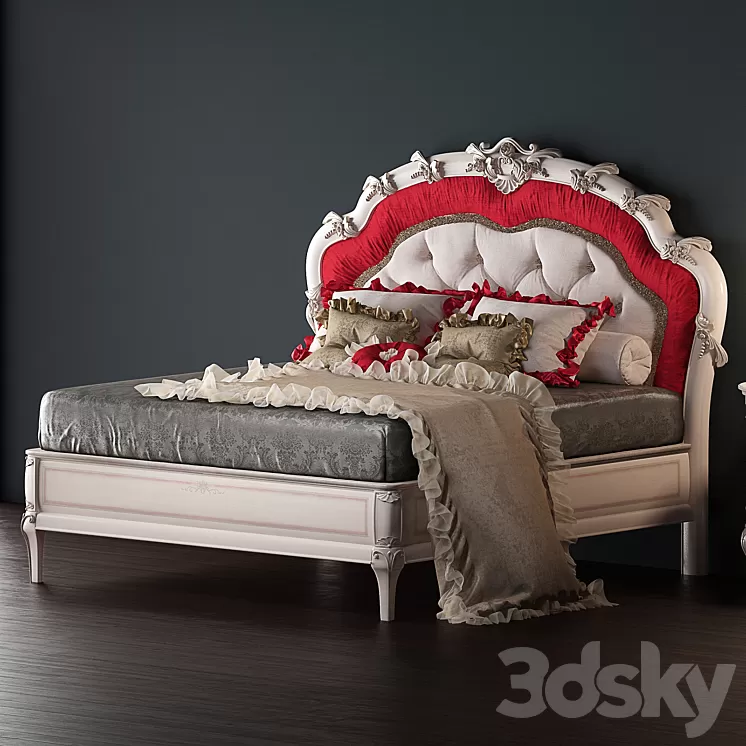 Bed Agostini Mobili Bol 029 3D Model