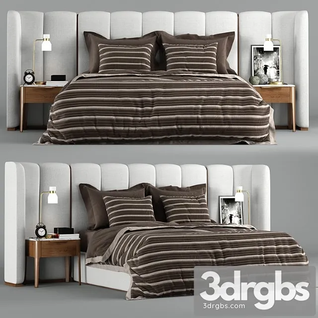 Bed Aida Porada 1 3D Model Free